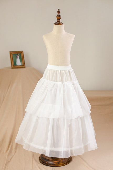 Robe De Princesse En Satin Aérienne - gallery 5