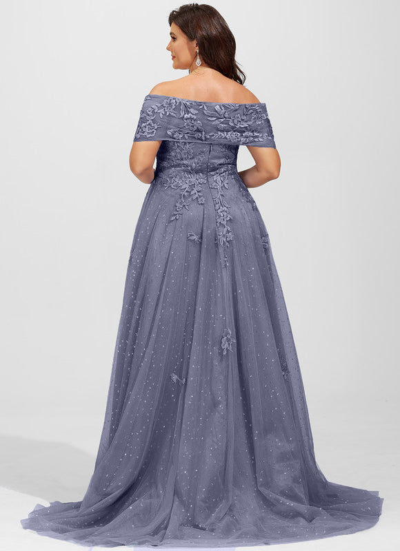 Robe De Princesse Lavande Scintillante - gallery 5