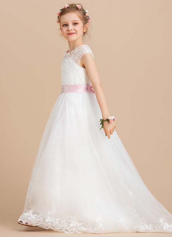 Robe De Princesse Délicate Florale - gallery 4