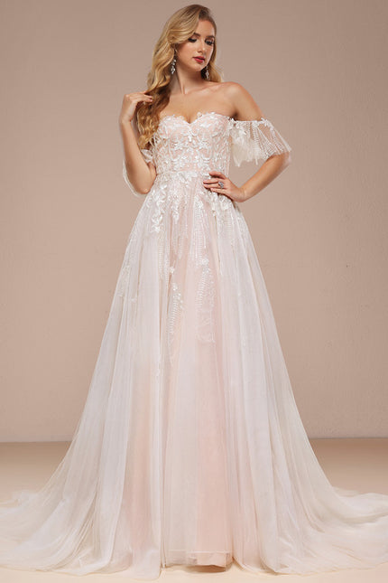 Robe De Princesse Nuancée Romantique - gallery 2
