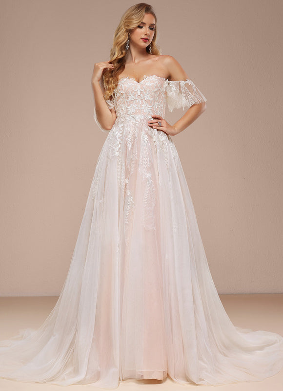 Robe De Princesse Nuancée Romantique - gallery 2