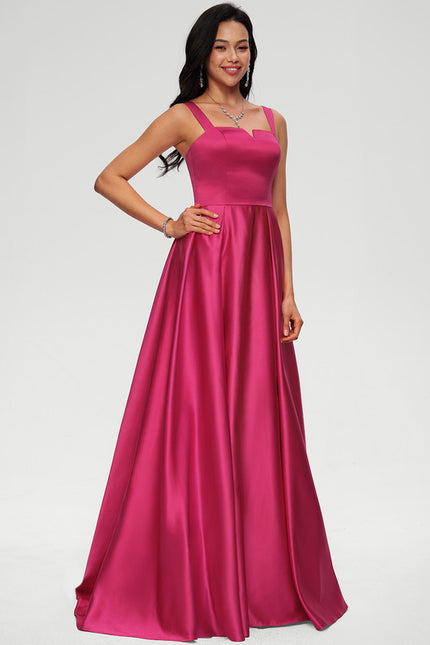 Robe De Princesse Satin Fluide - gallery 1