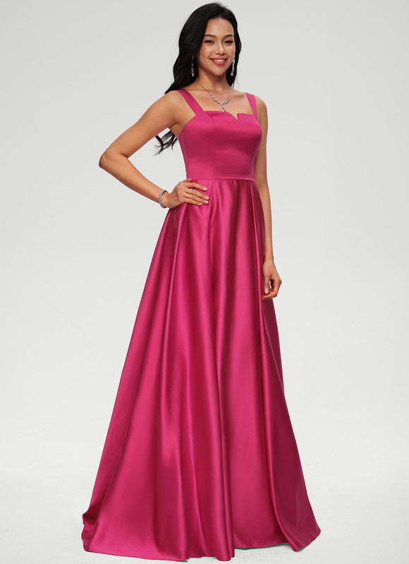 Robe De Princesse Satin Fluide - gallery 1
