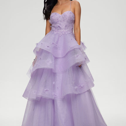 Robe De Princesse Tulle Lilas