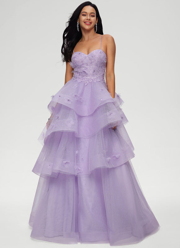 Robe De Princesse Tulle Lilas