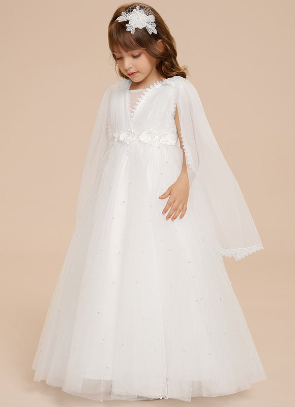 Robe De Princesse Tulle Perlée