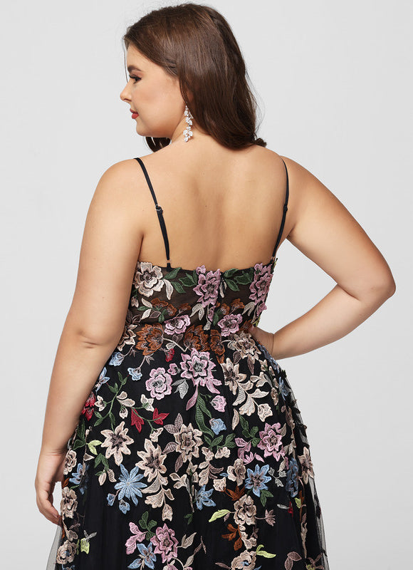 Robe De Princesse Florale Transparente - gallery 9