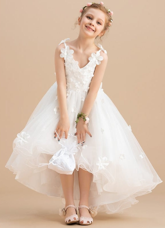 Robe De Princesse Tulle Fleurie - gallery 2