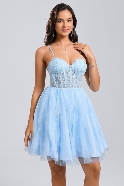 Robe De Princesse Bleu Roi - gallery 4