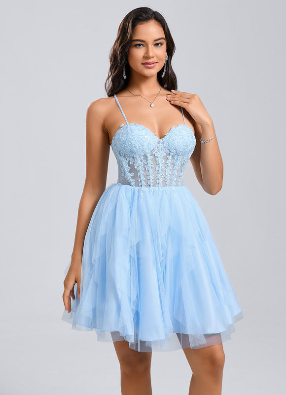Robe De Princesse Bleu Roi - gallery 4