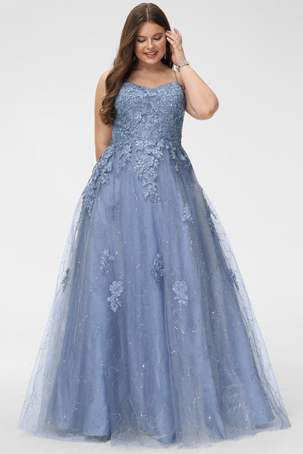 Robe De Princesse Satinée Céleste - gallery 5