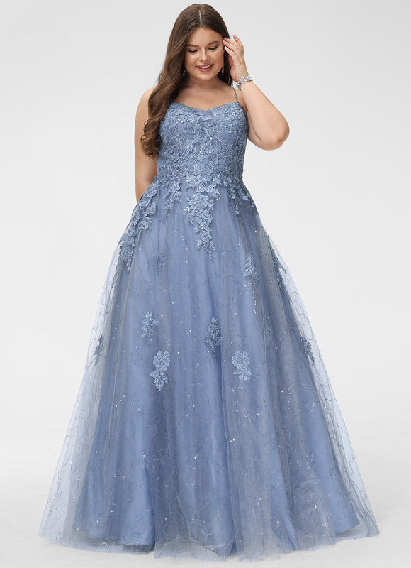 Robe De Princesse Satinée Céleste - gallery 5