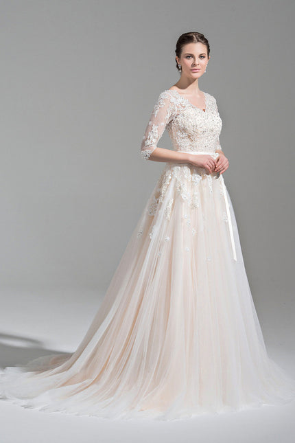 Robe De Princesse Nuptiale Sophistiquée - gallery 5