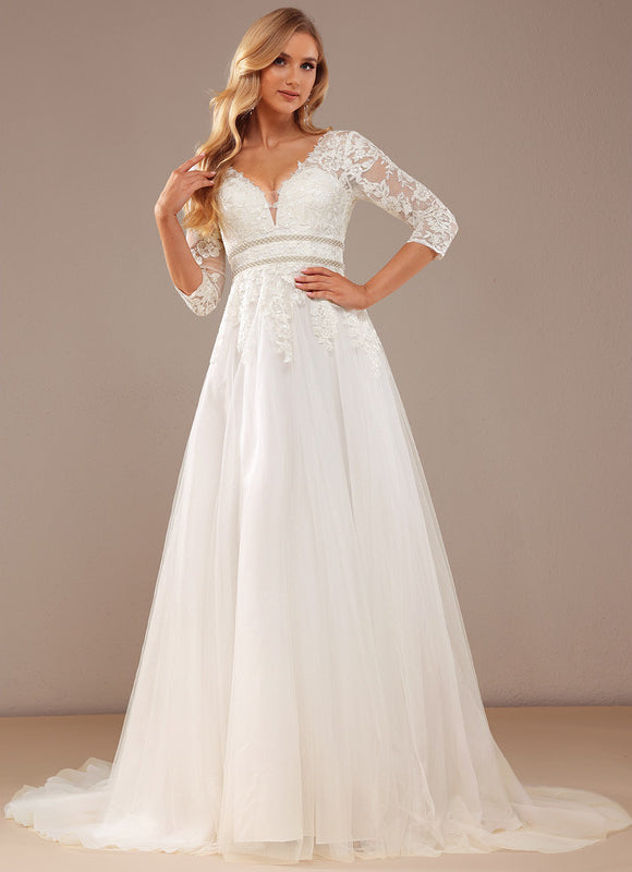 Robe De Princesse De Mariée Délicate - gallery 5