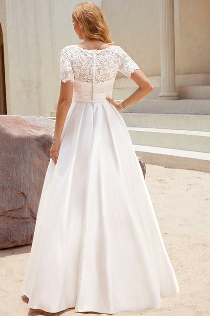 Robe De Princesse Satin Chic - gallery 2