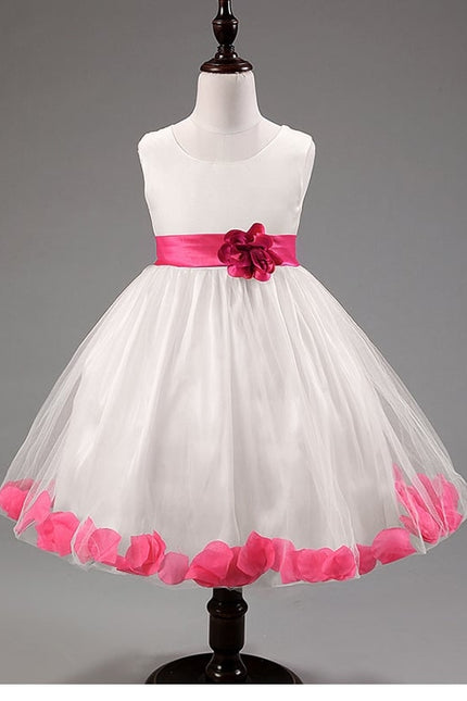 Robe De Princesse Fleurie Élégante - gallery 4