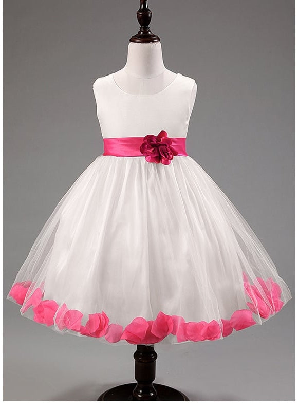 Robe De Princesse Fleurie Élégante - gallery 4