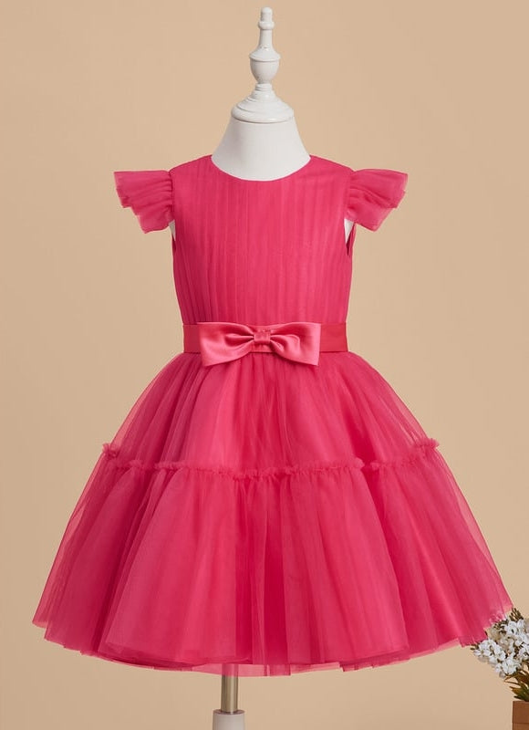 Robe De Princesse Tulle Fuchsia
