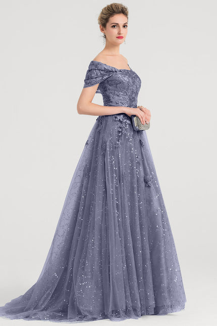 Robe De Princesse Lavande Scintillante - gallery 3