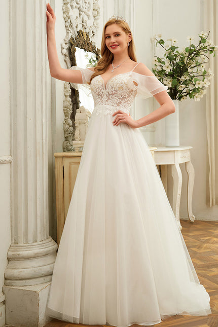 Robe De Princesse Élégante Vaporeuse - gallery 1