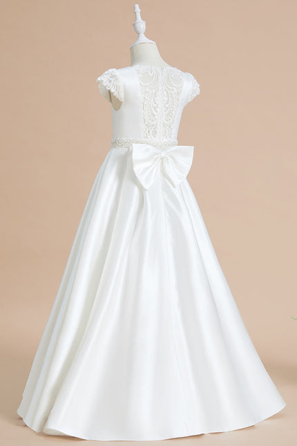 Robe De Princesse De Cérémonie Blanche - gallery 1