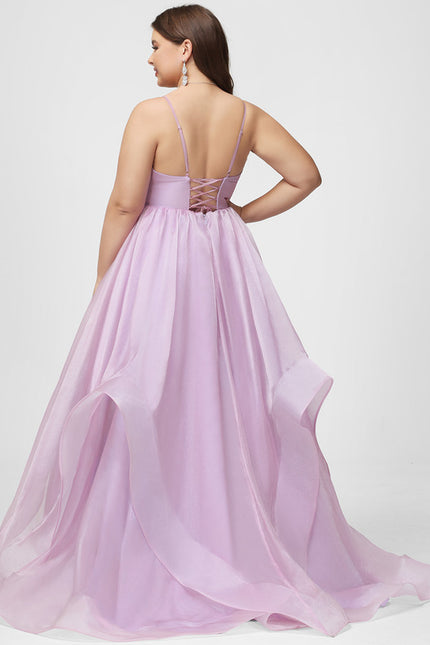Robe De Princesse Lilas Fluide - gallery 8