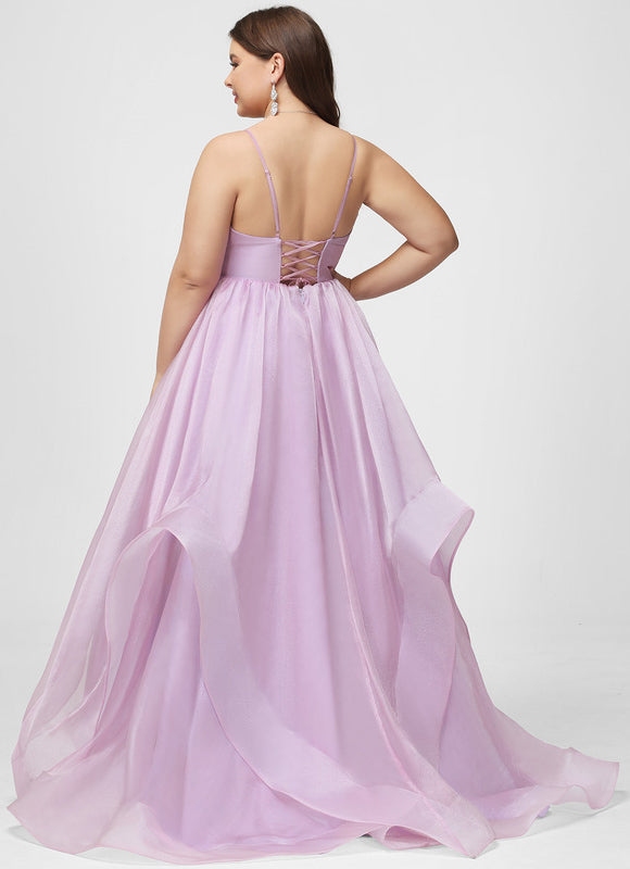 Robe De Princesse Lilas Fluide - gallery 8