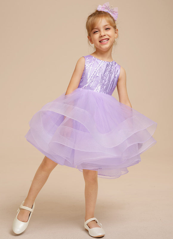 Robe De Princesse Violette Festive - gallery 2