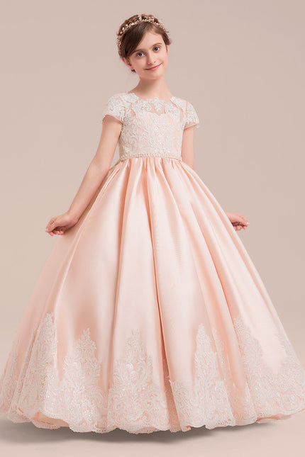 Robe De Princesse Blanche Élégante - gallery 3