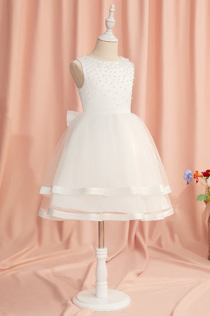 Robe De Princesse Satin Crème - gallery 4