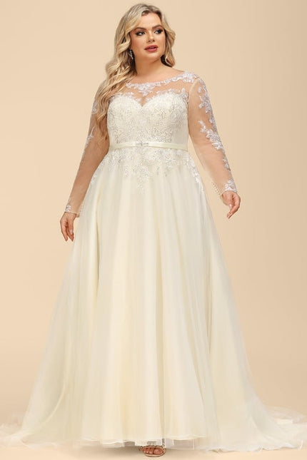 Robe De Princesse Ivoire Délicate - gallery 6