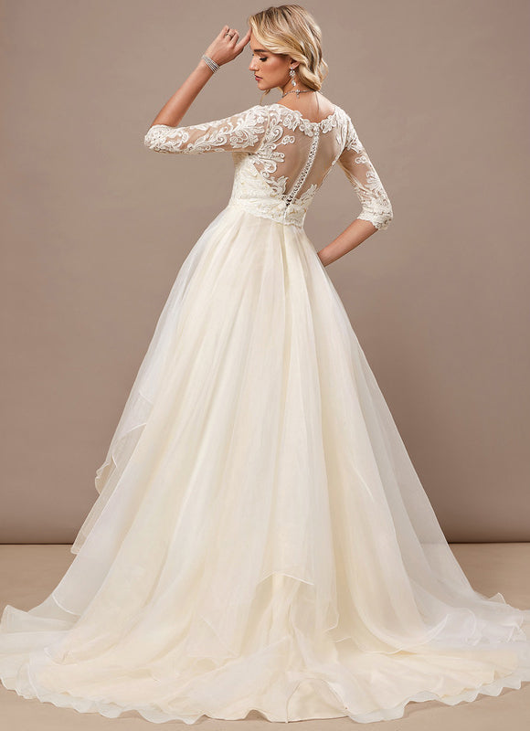 Robe De Mariee Princesse Grande Taille - gallery 5