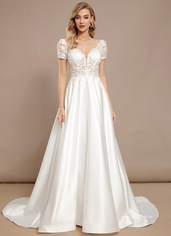 Robe De Princesse Élégance Vaporeuse
