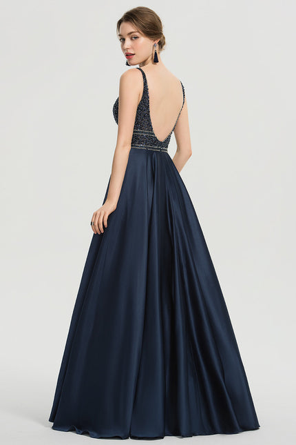 Robe De Princesse Soirée Marine - gallery 5