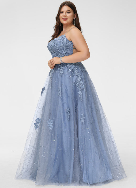 Robe De Princesse Satinée Céleste - gallery 7