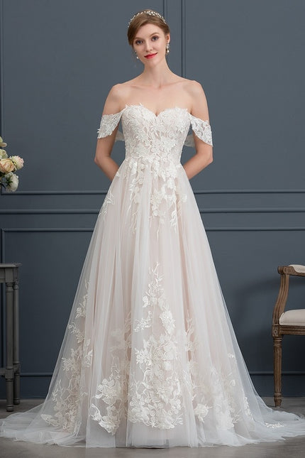 Robe De Princesse Nuptiale Boho Chic - gallery 1