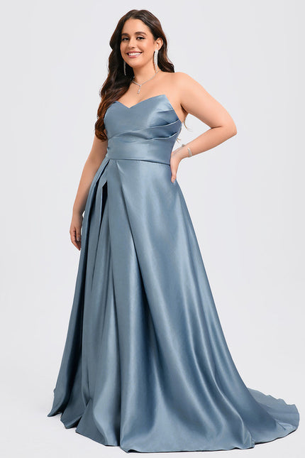 Robe De Princesse Satin Fluide - gallery 6