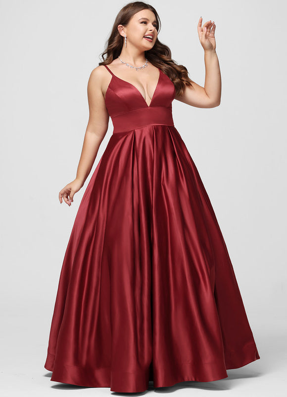 Robe De Princesse Satinée Longue - gallery 5