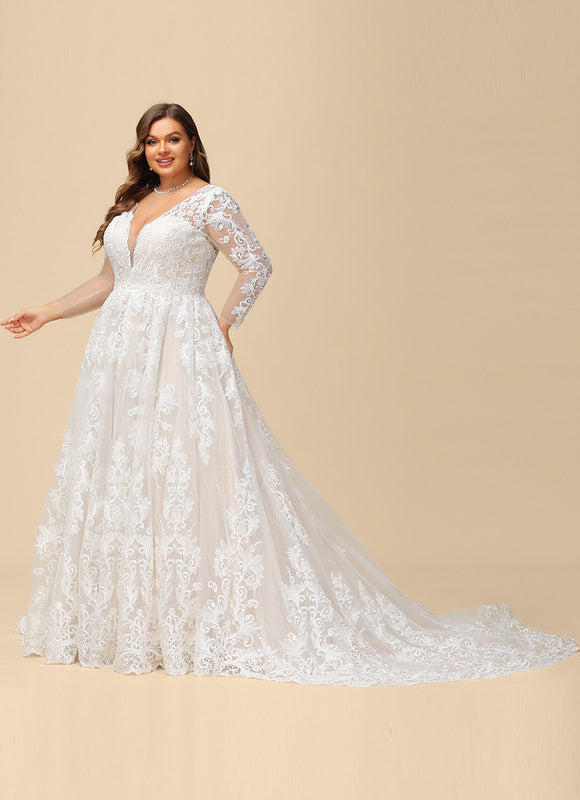 Robe De Princesse Nuptiale Brodée - gallery 8