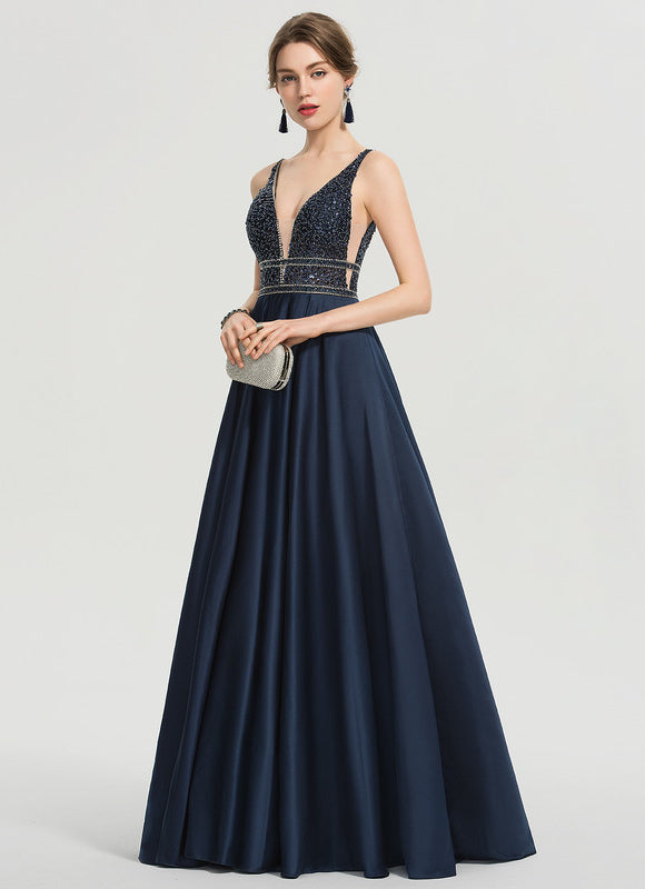 Robe De Princesse Soirée Marine - gallery 4