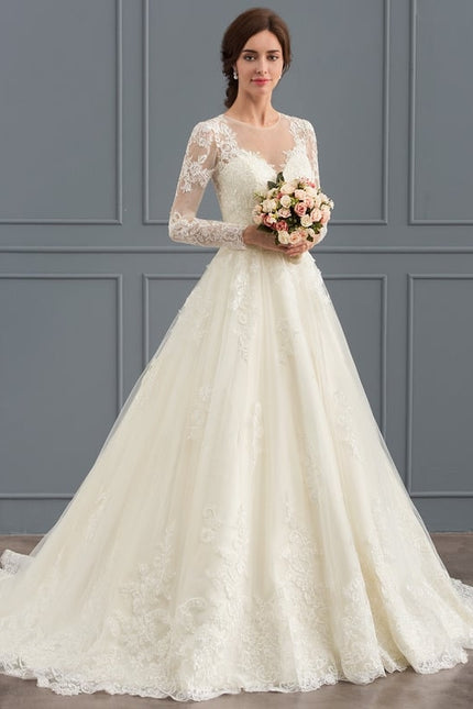 Robe De Princesse Élégance Florale