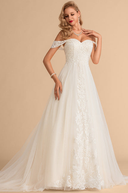 Robe De Princesse Éblouissante Ivoire - gallery 4