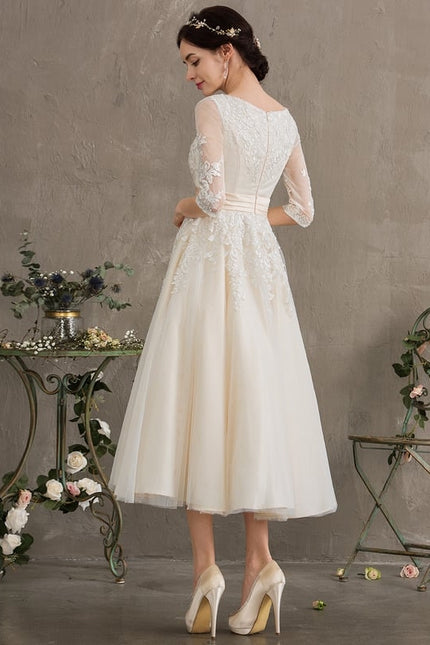 Robe De Princesse Ivoire Romantique - gallery 1