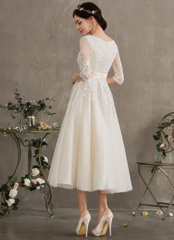 Robe De Princesse Ivoire Romantique - gallery 1