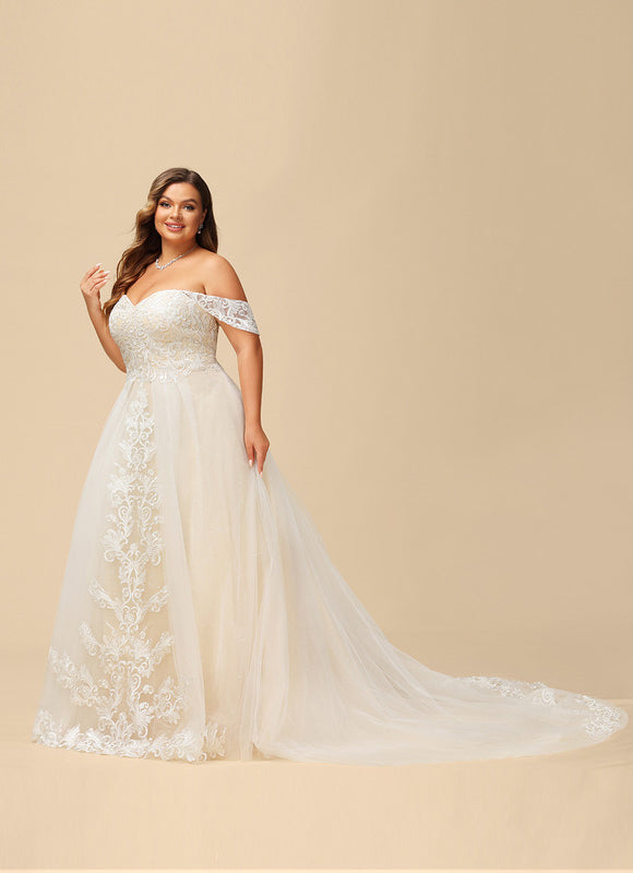 Robe De Princesse Éblouissante Ivoire - gallery 9