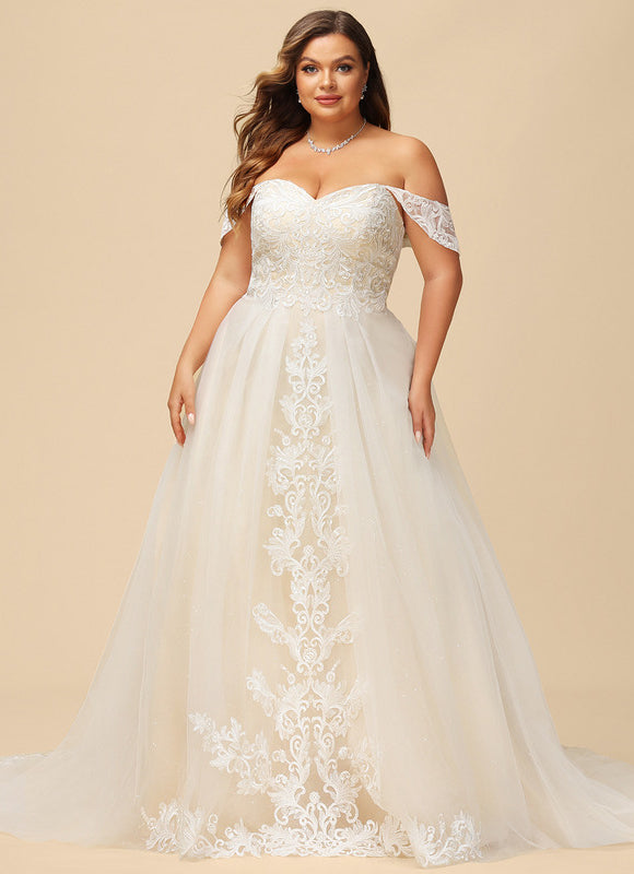 Robe De Princesse Éblouissante Ivoire - gallery 6