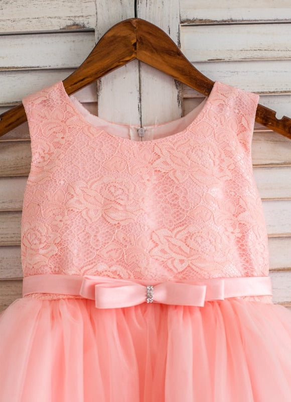 Robe De Princesse Enfantine Blanche - gallery 1
