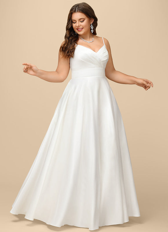 Robe De Princesse Satinée Simple - gallery 9