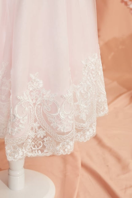 Robe De Mariee Princesse Rose Poudré - gallery 1