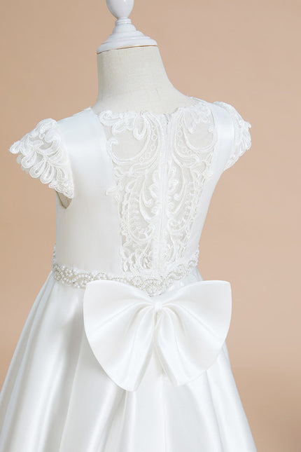 Robe De Princesse De Cérémonie Blanche - gallery 2